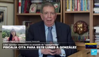 Informe desde Caracas: Fiscalía cita González Urrutia por supuesta conspiración