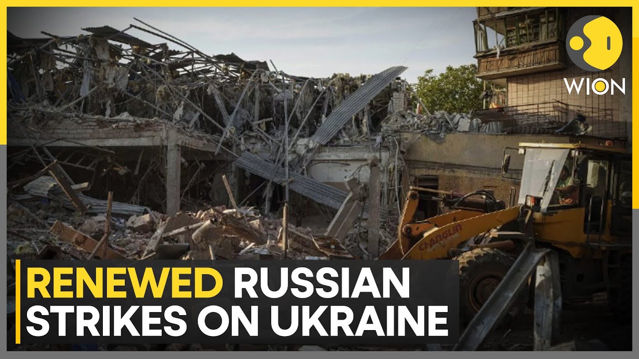 Russia-Ukraine War: Russian strikes kills 3, damage infrastructure | WION