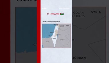 Where is the West Bank? #Israel #Gaza #BBCNews