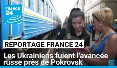 France 24 en Ukraine : les civils fuient l'avancée russe près de Pokrovsk • FRANCE 24