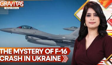 Russia-Ukraine war: F-16 Fighter Jet Crash in Ukraine: Russian Attack or Friendly Fire? | Gravitas