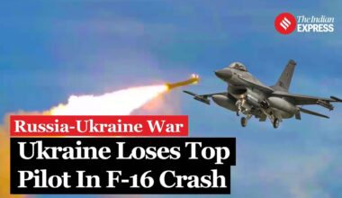 Russia Ukraine War: Top Ukrainian Pilot "Moonfish" Killed in F16 Crash Amid Russian Air Assault