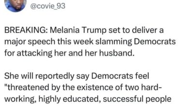 Melania to speak out about bullying….