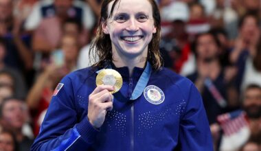 She became the most decorated American woman in Olympic History