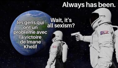 Avec un soupçon de transphobie