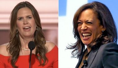 Sarah Huckabee Sanders' Desperate Attempt to Mock Kamala Harris Totally Blows Up in Her Face