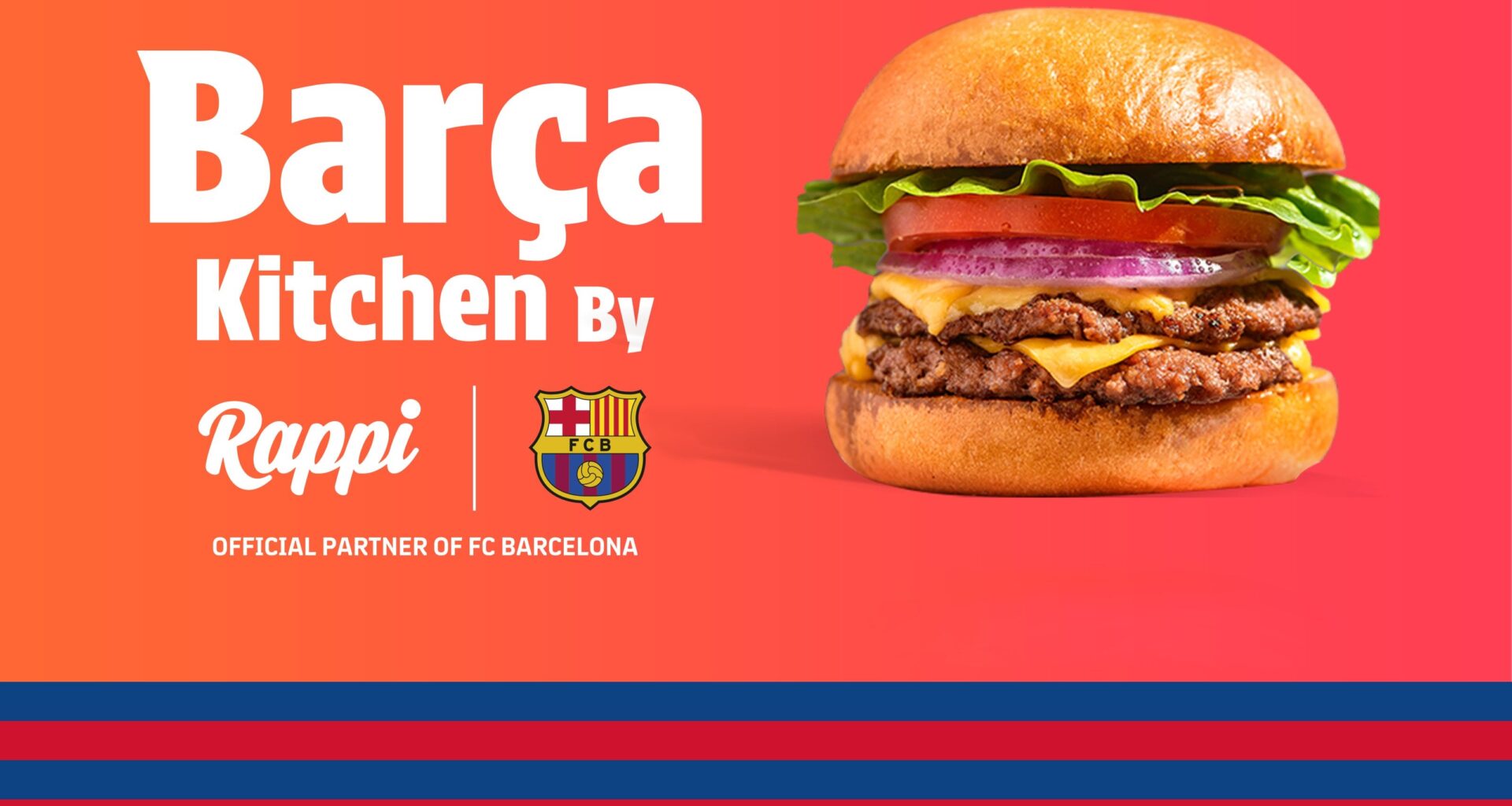 [FC Barcelona] FC Barcelona is venturing into the food delivery sector with the creation of Barça Kitchen, the first on-demand cuisine service with a Barça twist.