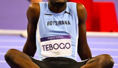 Letsile Tebogo wins the Men's 200m in a shock upset