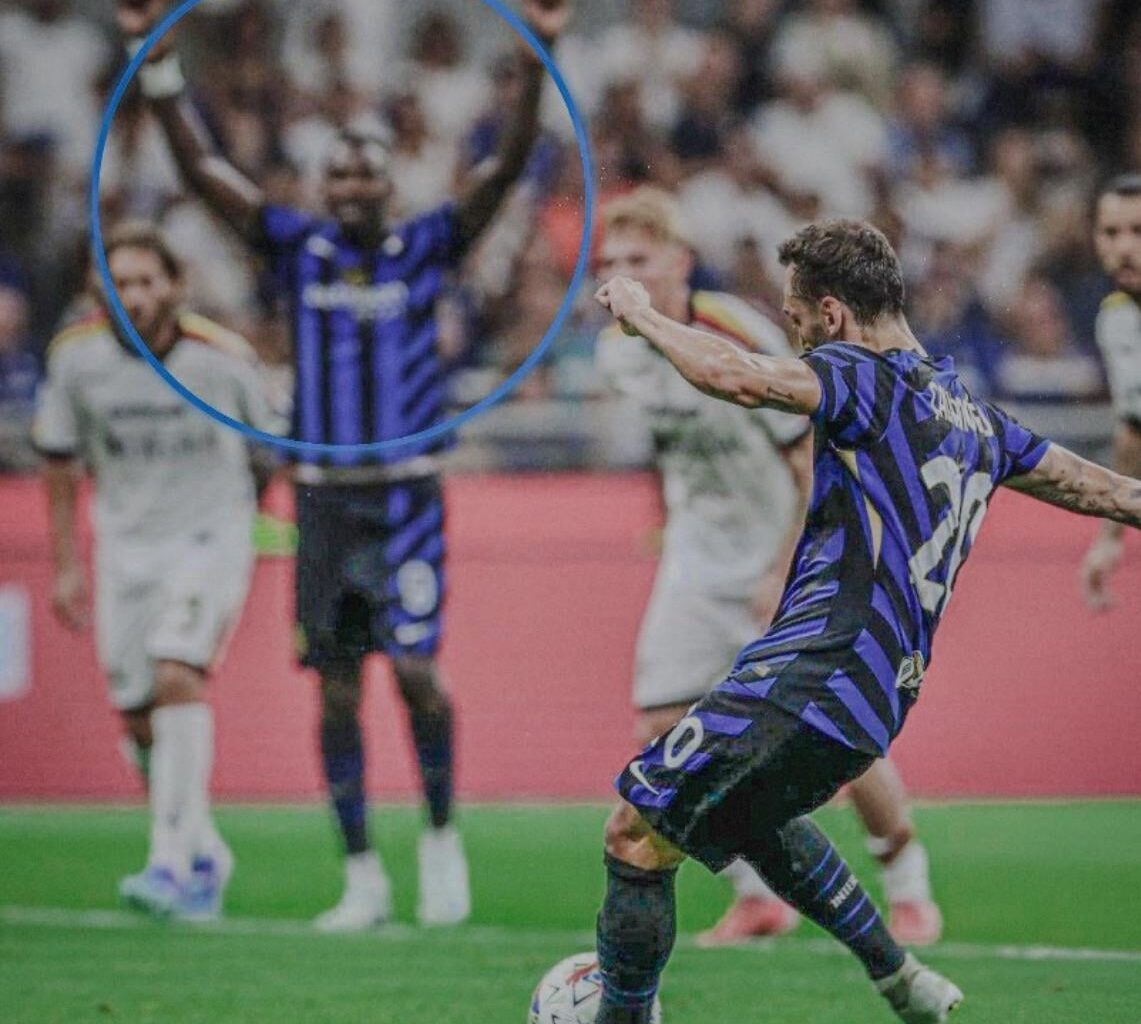 It is completely normal to celebrate a penalty before it’s taken when you see Hakan is the one taking it.💙