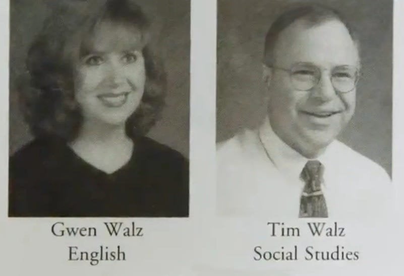 Tim And Gwen Walz Were The Kickass High School Teachers We All Loved (Or Wished We Had)