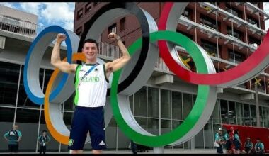 Tour of the 2024 Olympic village with an Irish gymnast