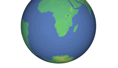 [OC] How Smooth Is The Earth, Really? Explore Elevation With An Interactive 3D Globe