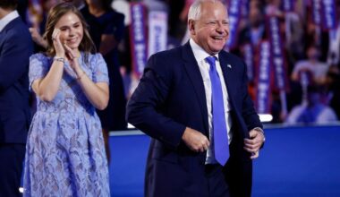 Tim Walz talks Project 2025 at DNC: "It is an agenda that serves nobody except the richest"