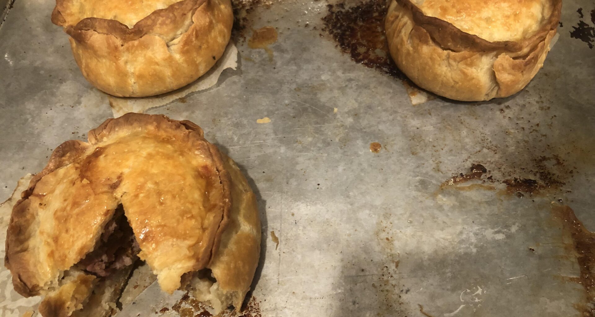 Baked my first pork pies to impress in-laws in South Carolina. The hot water crust pastry was a triumph. But the meat filling wasn’t great - I blame the American meat.