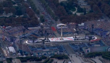 The aerial view is just surreal! Congratulations, Paris! Well done! 👏🍾❤️