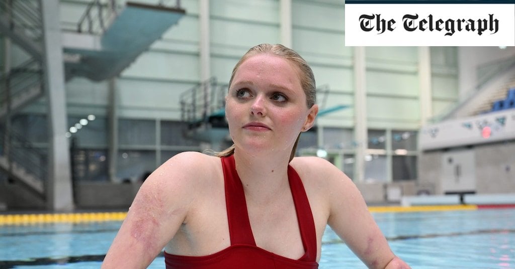 Hollywood dolphin inspired amputee to become Paralympian swimmer