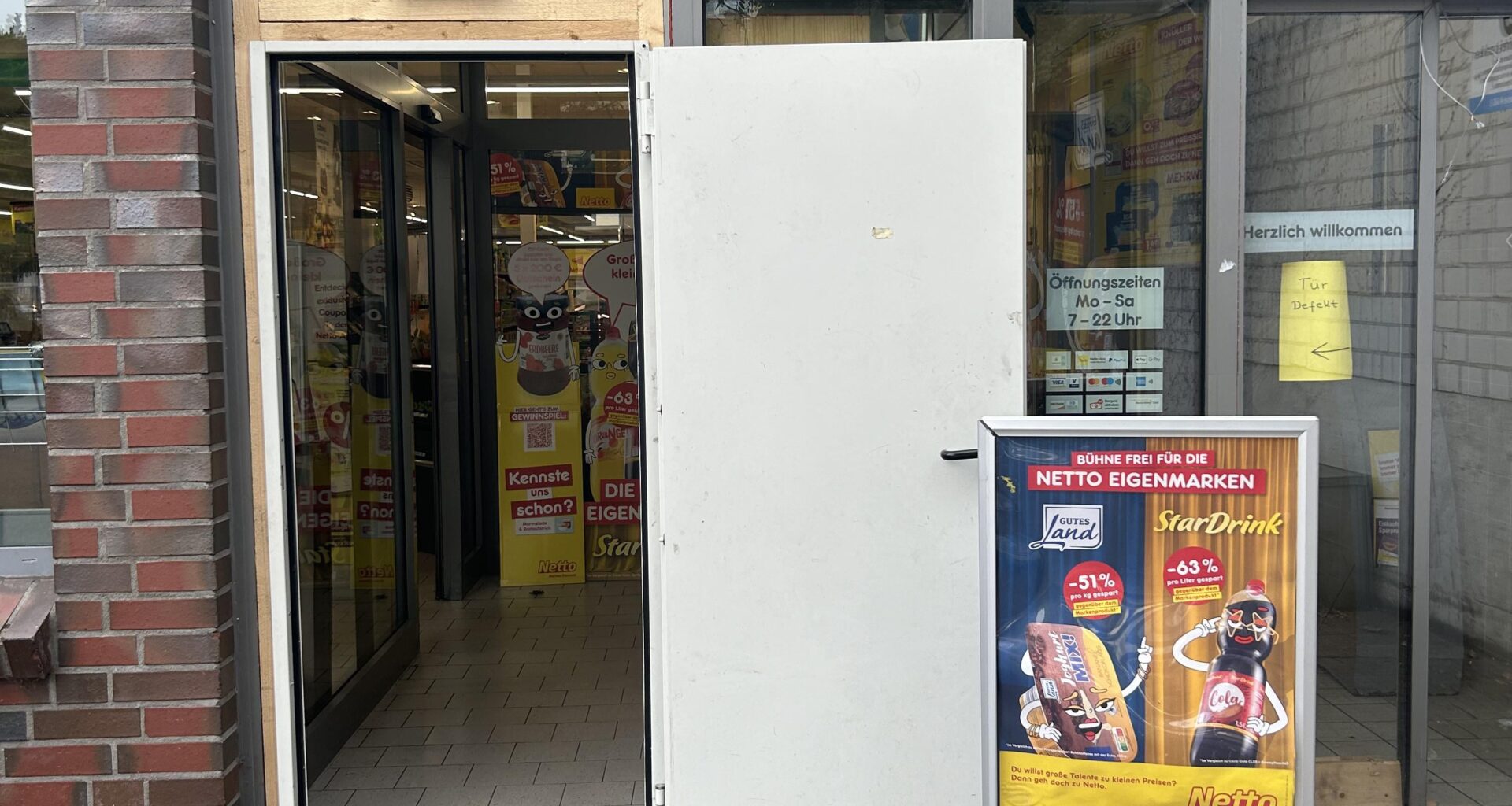 Netto in der Landeshauptstadt NRW