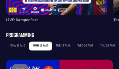 Gamper Match live for free in Barca One app