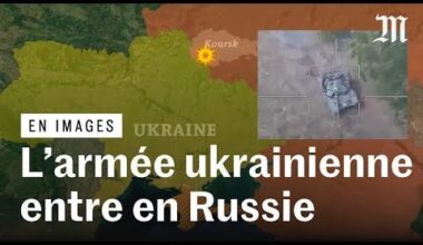 Ukraine : les images géolocalisées de l’importante incursion ukrainienne en Russie - YouTube