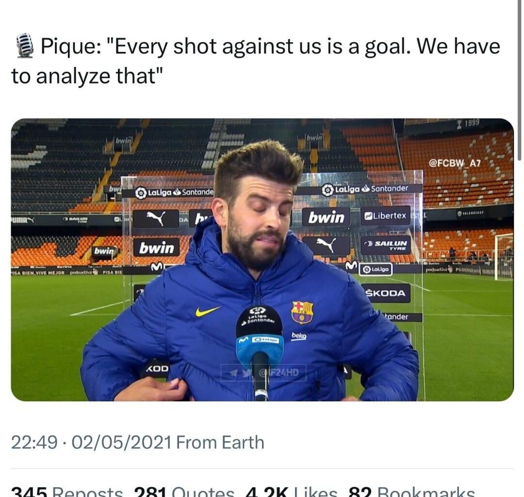 Pique in 2021