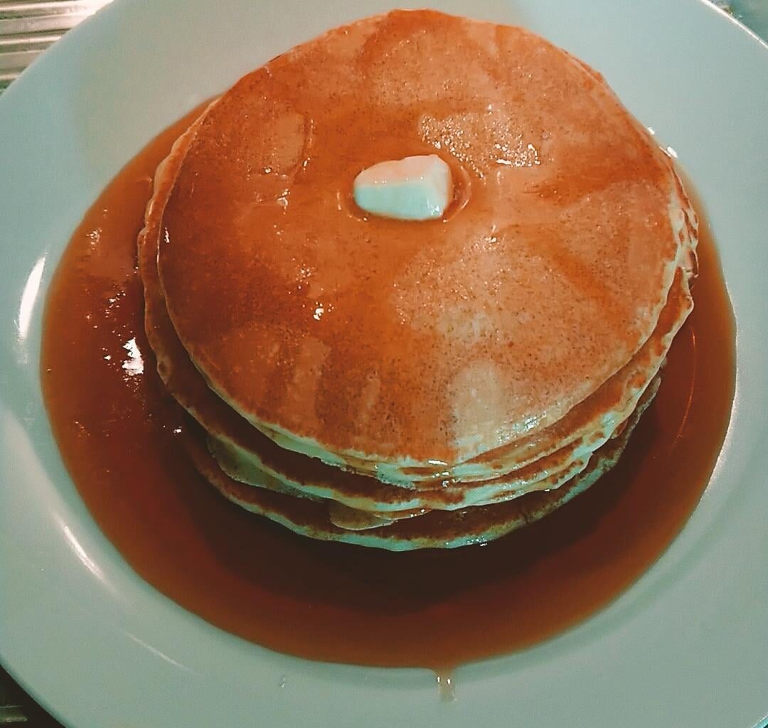 Un peu abusé du sirop d'érable.. légèrement. 🥞