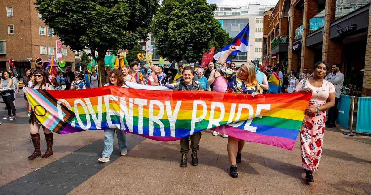 Thousands hit the streets for 'unforgettable' Coventry Pride 2024