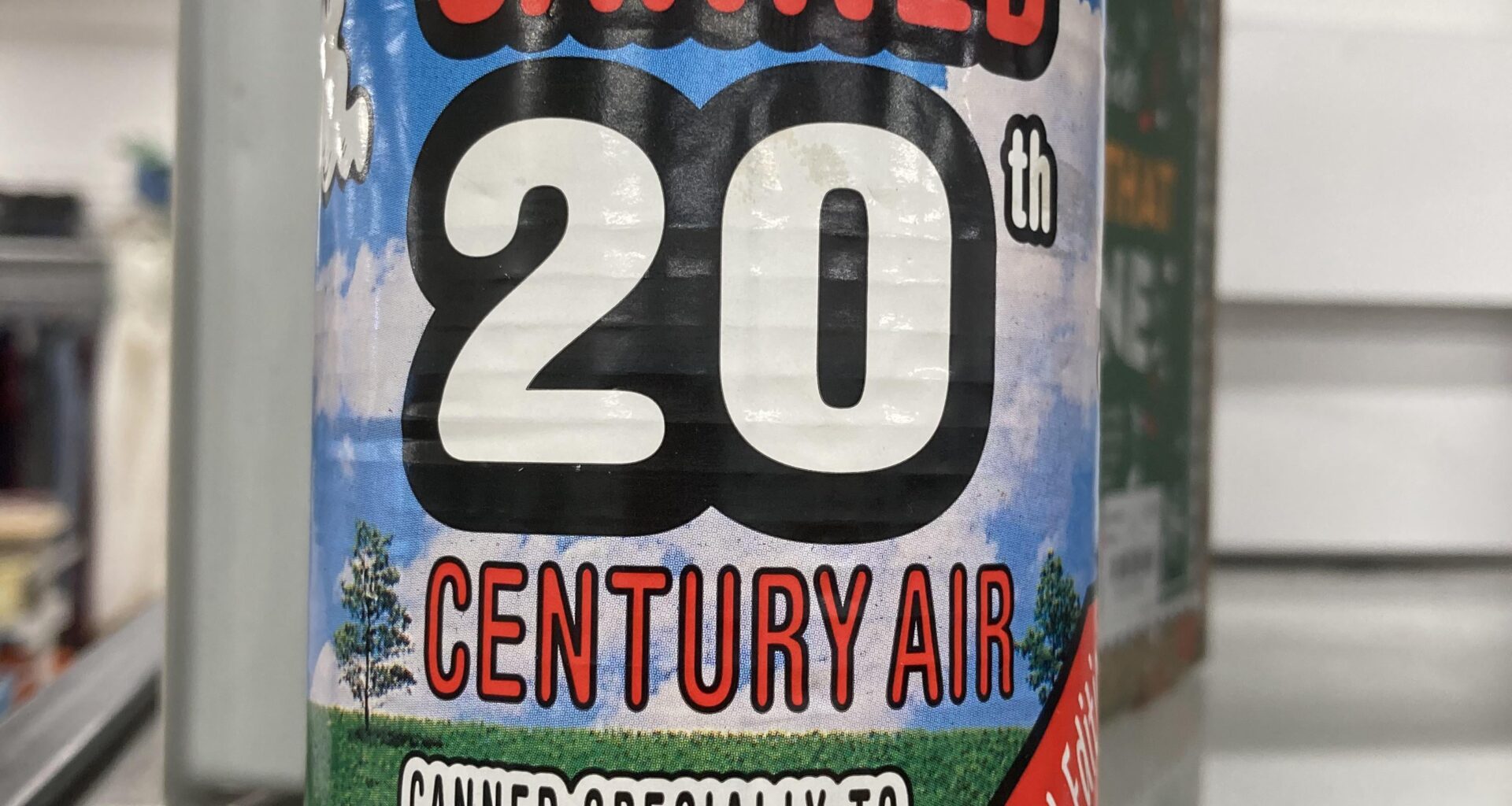 For the princely sum of £1 you too could own air from ye olden times! What’s the weirdest thing you’ve found at a charity shop?