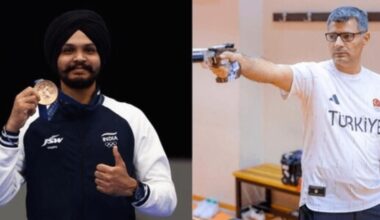 Paris Olympics medallist Sarabjot Singh labelled Yusuf Dikec as a role model.