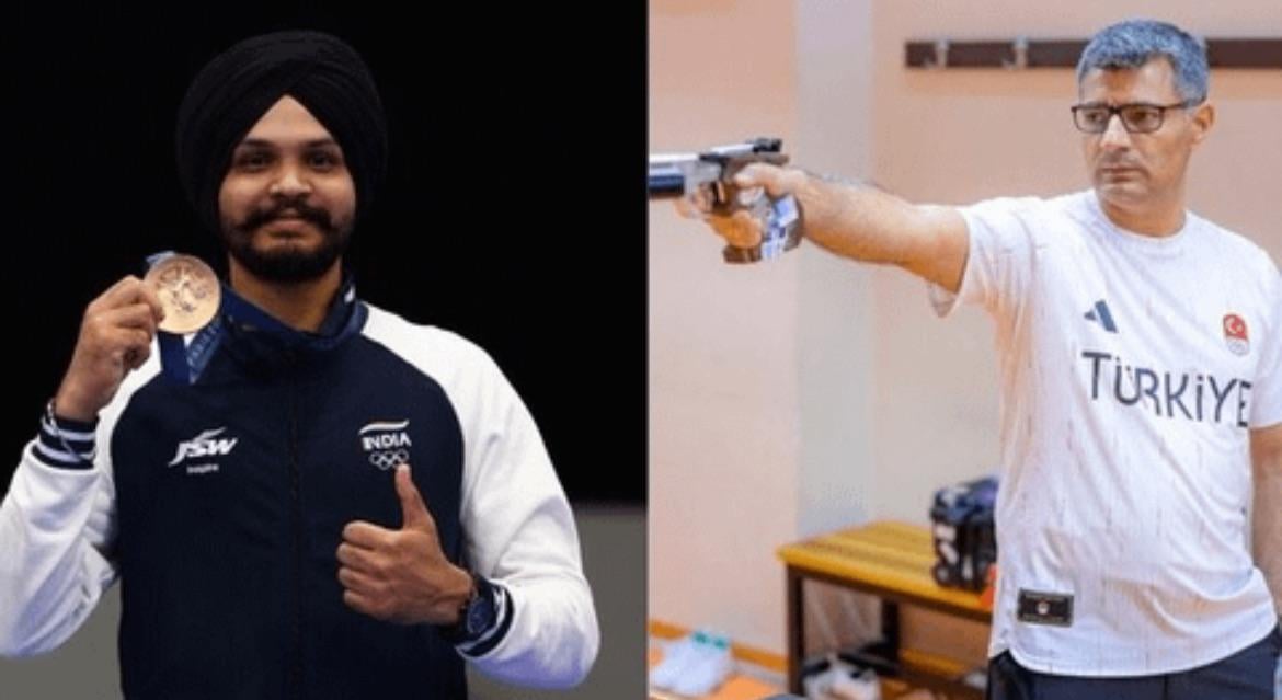 Paris Olympics medallist Sarabjot Singh labelled Yusuf Dikec as a role model.