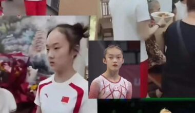 Chinese gymnast Zhou Yaqin gets back to her job in a restaurant after winning silver medal in the 2024 Olympics