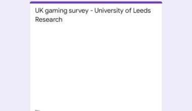 Uk Gaming Survey 2024 'Mod Approved'