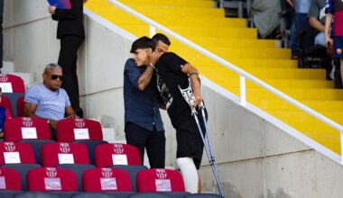 Thiago with Marc Bernal