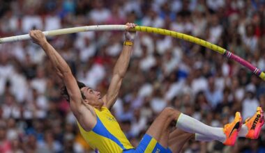 6,25m. The GOAT. Duplantis does it again, he just has no rival in pole vault