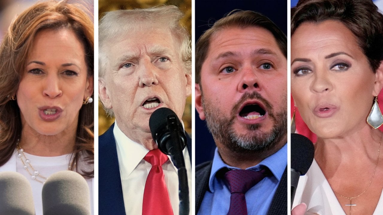 Harris leads Trump in Arizona, Gallego holds 11-point lead over ultra MAGAt Lake: Survey