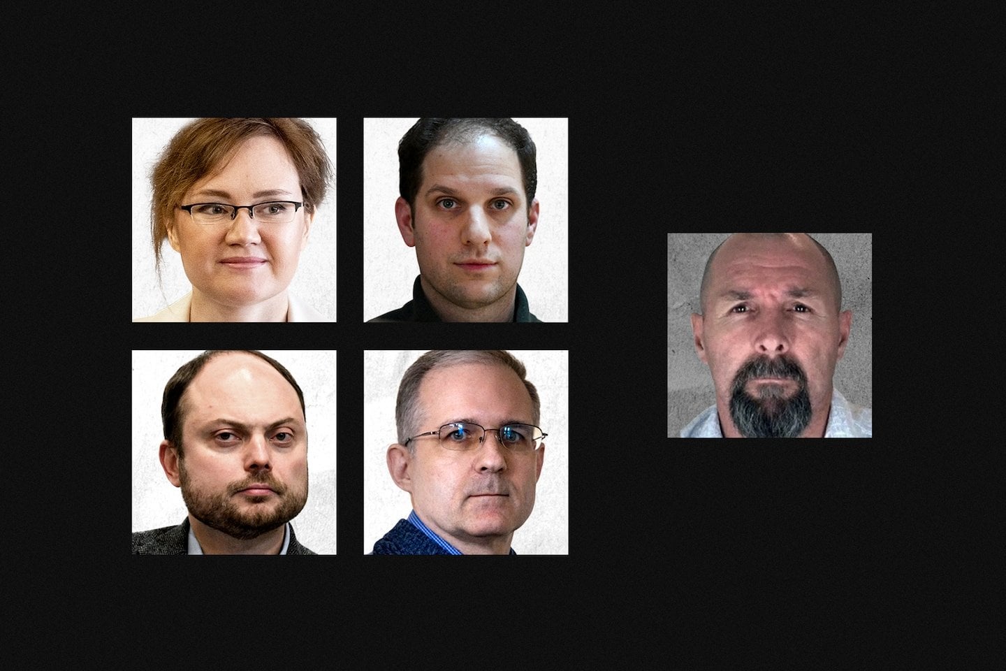 A list of people freed in prisoner swap deal with Russia