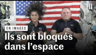 Deux astronautes bloqués dans l’espace : la NASA appelle SpaceX à l'aide - YouTube