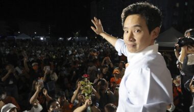 Thai court dissolves progressive Move Forward Party, which won election but was blocked from power