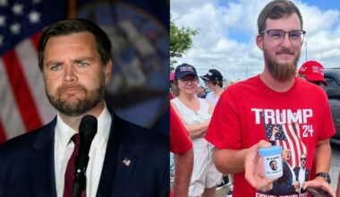 MAGA Fans Are Now Carrying Around Fake JD Vance Semen Cups To Mock Infertile Families