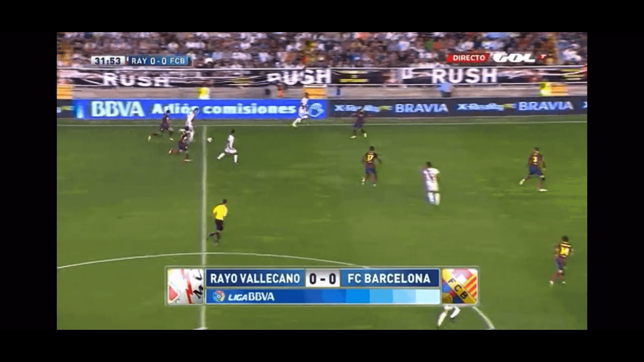 Pedro hat trick against Rayo Vallecano [Sep 21, 2013]