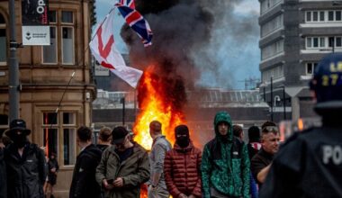 Britain's month-old government prepares to tackle the worst national disorder in over a decade as far-right riots spread