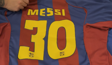 Messi jersey collection