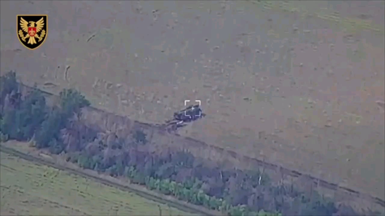 Destruction of a Russian counter battery radar in the zaprorizhia region