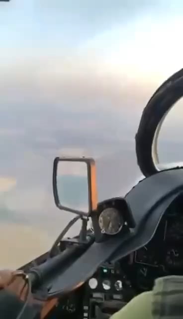 Footage of the destruction of the Shahed-136 UAV using the USPU-24 with the YakB-12.7 machine gun of the Mi-24 helicopter of the Armed Forces of Ukraine