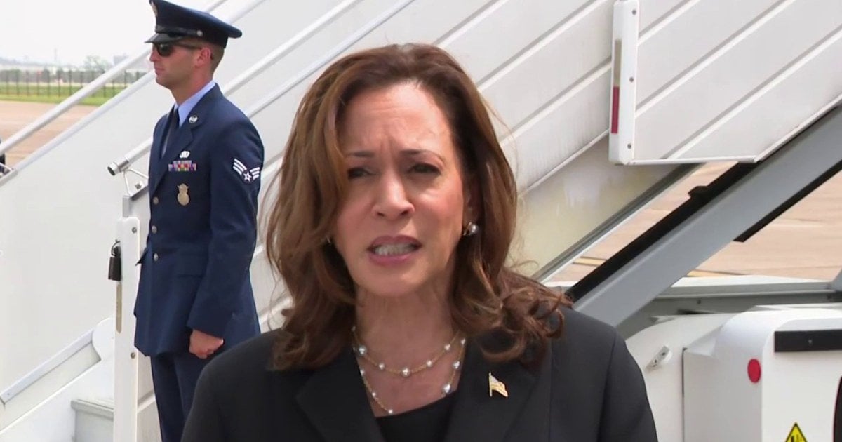 VP Kamala Harris: ‘We will never waver to bring home every American who has been held hostage’