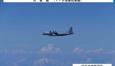 In first, Japan says Chinese military aircraft violated territorial airspace