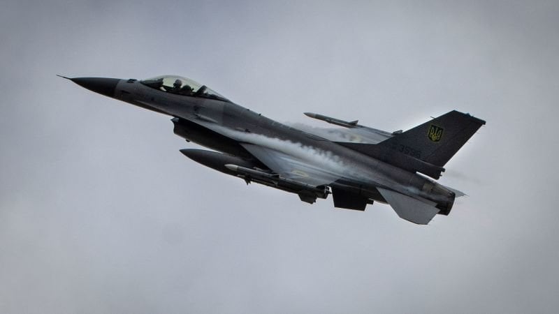 Ukraine says US-made F-16 fighter jet crashed, killing a top pilot