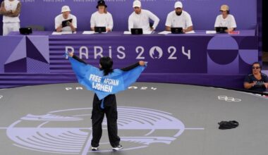 Paris Olympics: Afghan refugee breaker disqualified for wearing 'Free Afghan Women' cape