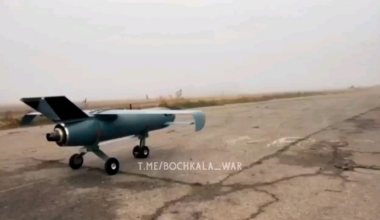 Presentation of the new Ukraine jet engine drone