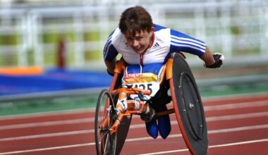 Paralympic champion forced to 'crawl' off train as incident sparks outrage