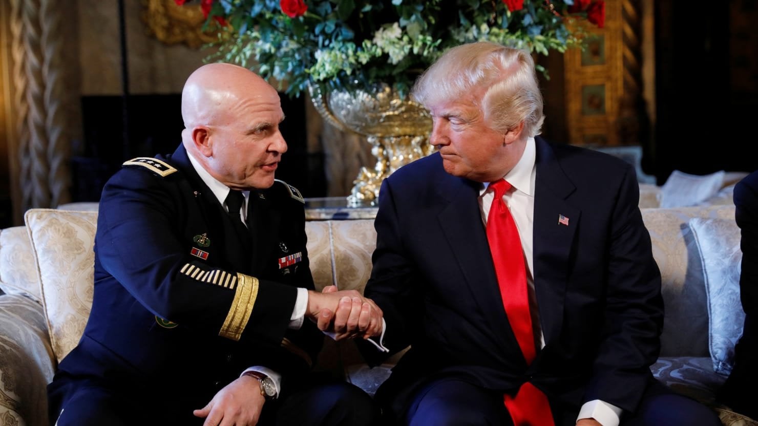 Gen. McMaster Says There’s No Way He’d Work for ‘Very Offensive’ Trump Again